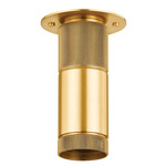 Dighton Ceiling Light - Aged Brass / Clear