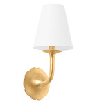 Winnipeg Wall Light - Vintage Gold Leaf / White