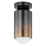 Whately Ceiling Light - Gradient Brass / Clear Etched