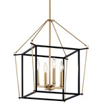 Eisley Pendant - Champagne Bronze / Black