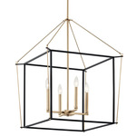 Eisley Pendant - Champagne Bronze / Black