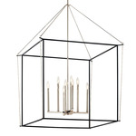 Eisley Pendant - Polished Nickel / Black