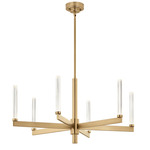 Sycara Chandelier - Champagne Bronze