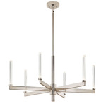 Sycara Chandelier - Polished Nickel