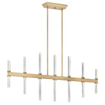 Sycara Linear Chandelier - Champagne Bronze