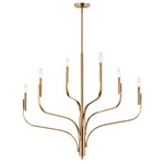 Livadia Chandelier - Champagne Bronze