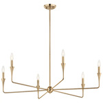 Alvaro Chandelier - Champagne Bronze