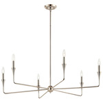 Alvaro Chandelier - Polished Nickel