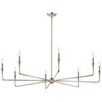 Alvaro Chandelier - Polished Nickel