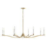 Malene Chandelier - Champagne Bronze