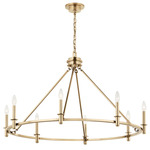 Carrick Chandelier - Champagne Bronze