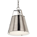 Etcher Pendant - Classic Pewter