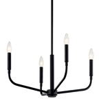 Madden Convertible Chandelier - Black