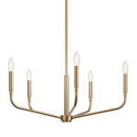 Madden Chandelier - Champagne Bronze