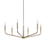 Madden Chandelier - Champagne Bronze