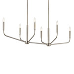 Madden Linear Chandelier - Brushed Nickel