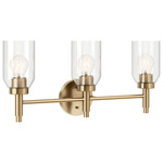 Madden Bathroom Vanity Light - Champagne Bronze / Clear