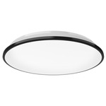 Brook Ceiling Light - Black / Frosted