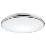 Brook Ceiling Light - Chrome / Frosted