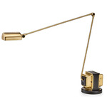 Daphine Desk Lamp - Brushed Yellow Gold