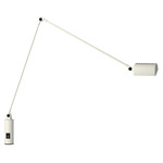 Daphine Cilindro Desk Lamp - Matte White