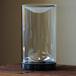 Eva Table Lamp - Black / Clear