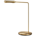 Flo Desk Lamp - Brushed Yellow Gold