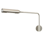 Flo Swing Arm Wall Light - Brushed Nickel