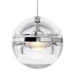 Limbus Modular Pendant - Aluminum / Clear