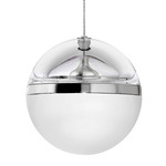 Limbus Modular Pendant - Aluminum / Frosted