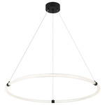 Inkara Color Select Chandelier - Matte Black / Silver / Clear