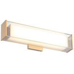 Cardenne Color-Select Bathroom Vanity Light - Aged Gold Brass