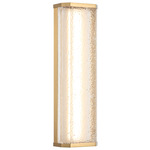 Aislynn Color Select Bathroom Vanity Light - Aged Gold Brass / Clear
