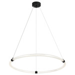 Inkara Color Select Chandelier - Matte Black / Silver / Clear