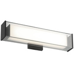 Cardenne Color-Select Bathroom Vanity Light - Matte Black