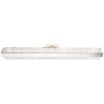 Niagara Bathroom Vanity Light - Chrome / Clear