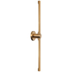 Novelle Color Select Double Wall Sconce - Aged Gold Brass