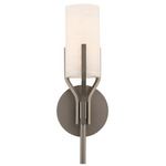 Firenze Wall Light - Antique Nickel / Alabaster