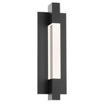 Heliograph Color Select Outdoor Wall Light - Black / Etched Glass