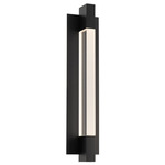 Heliograph Color Select Outdoor Wall Light - Black / Etched Glass