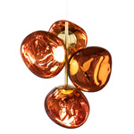 Melt Chandelier - Gold / Copper