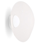 Melt Wall / Ceiling Light - Silver / Opal / Silver