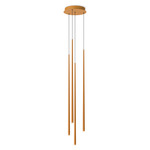 Slim Multi Light Pendant - Ocre