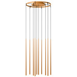 Slim Multi Light Pendant - Ocre