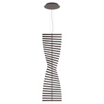 Rhythm Vertical Pendant - Dark Chocolate