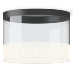Guise Ceiling Light - Graphite / Clear