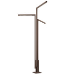 Palo Alto Outdoor Bollard - Brown