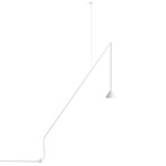 North Floor-Pendant Lamp - White