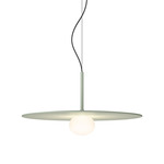 Tempo Pendant - Green / White