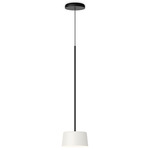 Tube Pendant - White / White